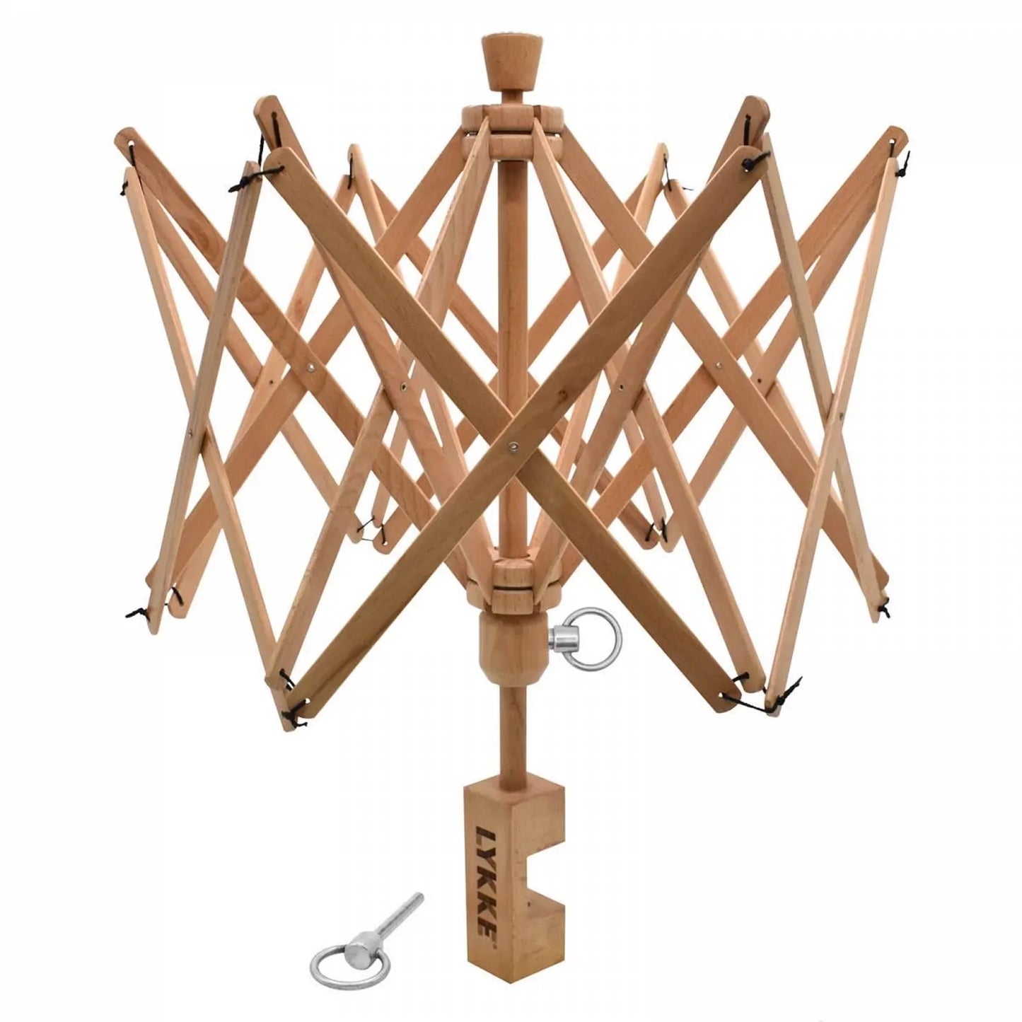 LYKKE Wooden Umbrella Yarn Swift / Skein Winder